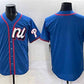 Philadelphia Phillies National League Blank Blue 2025 All-Star Edition Limited Stitched Baseball Jersey
