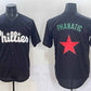 Philadelphia Phillies Phanatic Black Lights Out Limited Stitched Baseball Jersey