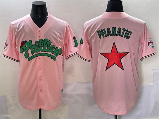 Philadelphia Phillies Pink Phanatic Limited Stitched Baseball Jersey