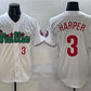 Philadelphia Phillies #3 Bryce Harper White Phanatic Limited Stitched Baseball Jersey