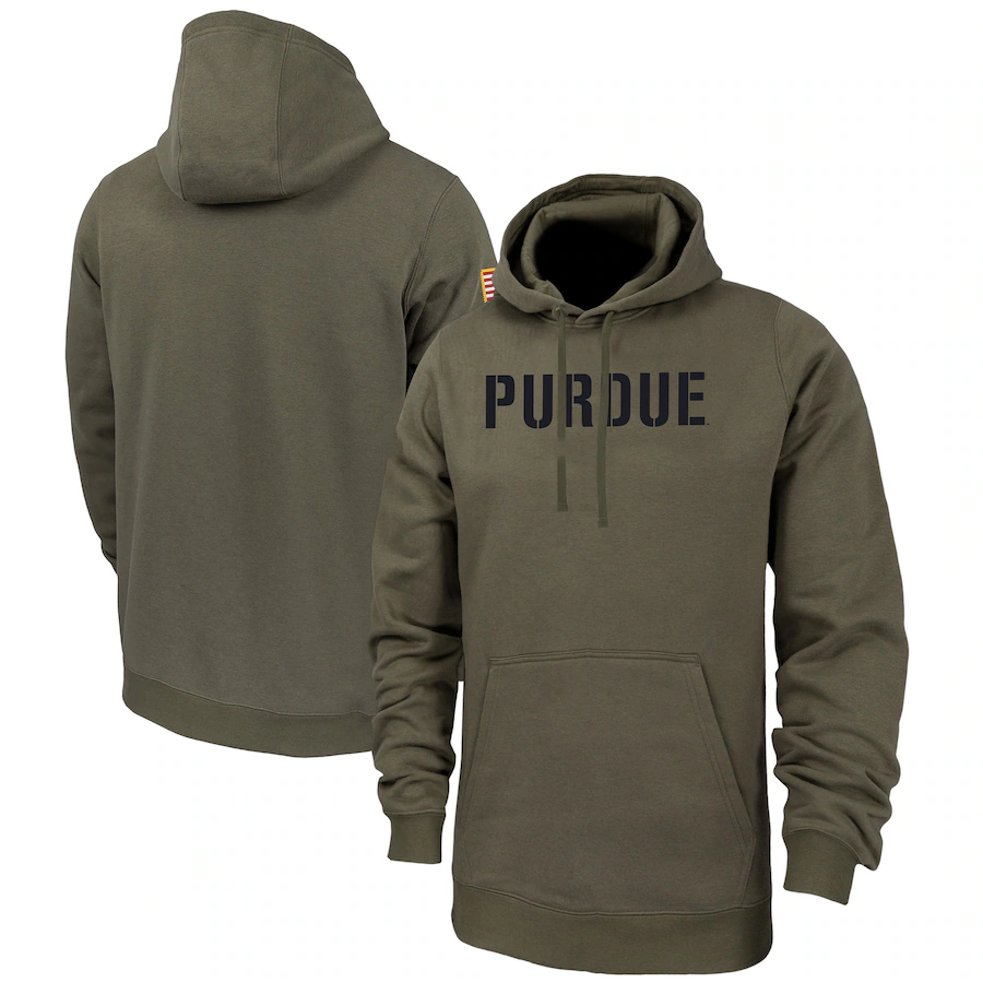 Purdue 2024 Salute To Service Club Pullover Hoodie Cheap sale Birthday and Christmas gifts Stitched American Football Jerseys