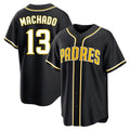 Johmsee S.Diego Padres #13 Manny Machado Player Black 2026 Fashion Home Stitched Jerseys