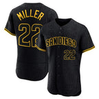 Johmsee S.Diego Padres #22 Mason Miller Player Black Snake Skin City Home Limited Elite Stitched Jerseys