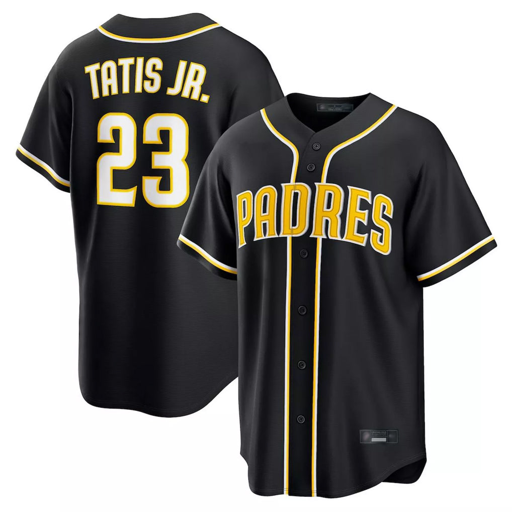 Johmsee S.Diego Padres #23 Fernando Tatis Jr Player Black 2026 Fashion Home Stitched Jerseys