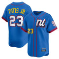 Johmsee S.Diego Padres #23 Fernando Tatis Jr Player Blue National League All-Star Game Limited Stitched Jerseys