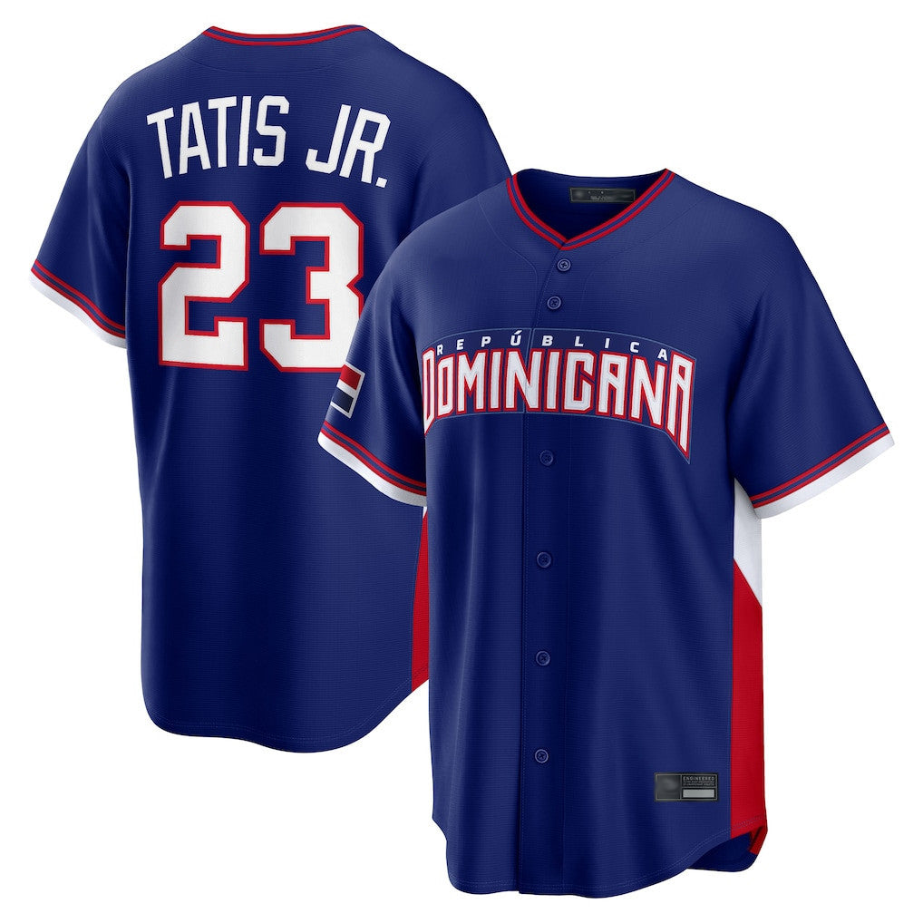 Johmsee S.Diego Padres #23 Fernando Tatis Jr Player Royal 2026 World Classic Home Limited Stitched Jerseys