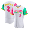 Johmsee S.Diego Padres #2 Xander Bogaerts Player White City Connect Home Limited Elite Stitched Jerseys