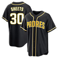 Johmsee S.Diego Padres #30 Gavin Sheets Player Black 2026 Fashion Home Stitched Jerseys