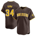Johmsee S.Diego Padres #34 Michael King Player Brown Home Limited Stitched Jerseys