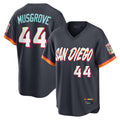 Johmsee S.Diego Padres #44 Joe Musgrove Player Obsidian 2026 City Connect Home Limited T-shirt Stitched Jerseys