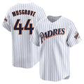 Johmsee S.Diego Padres #44 Joe Musgrove Player White Cooperstown Collection Limited Home Stitched Jerseys