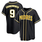 Johmsee S.Diego Padres #9 Jake Cronenworth Player Black 2026 Fashion Home Stitched Jerseys