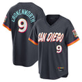 Johmsee S.Diego Padres #9 Jake Cronenworth Player Obsidian 2026 City Connect Home Limited T-shirt Stitched Jerseys
