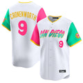 Johmsee S.Diego Padres #9 Jake Cronenworth Player White City Connect Home Limited Stitched Jerseys