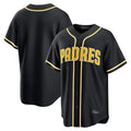 Johmsee S.Diego Padres Blank Player Black 2026 Fashion Home Stitched Jerseys