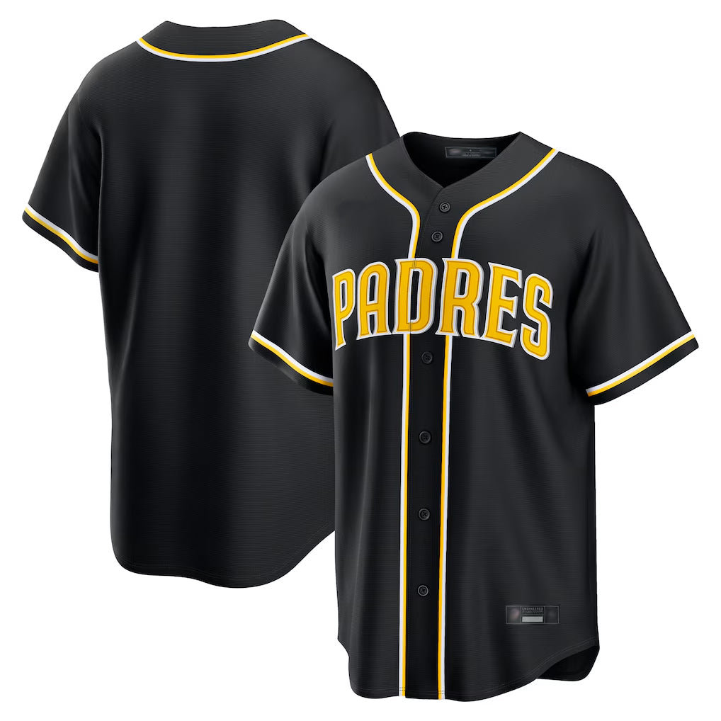 Johmsee S.Diego Padres Blank Player Black 2026 Fashion Home Stitched Jerseys