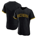 Johmsee S.Diego Padres Blank Player Black Snake Skin City Home Limited Elite Stitched Jerseys