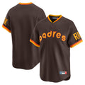 Johmsee S.Diego Padres Blank Player Brown Home Cooperstown Collection Limited Stitched Jerseys