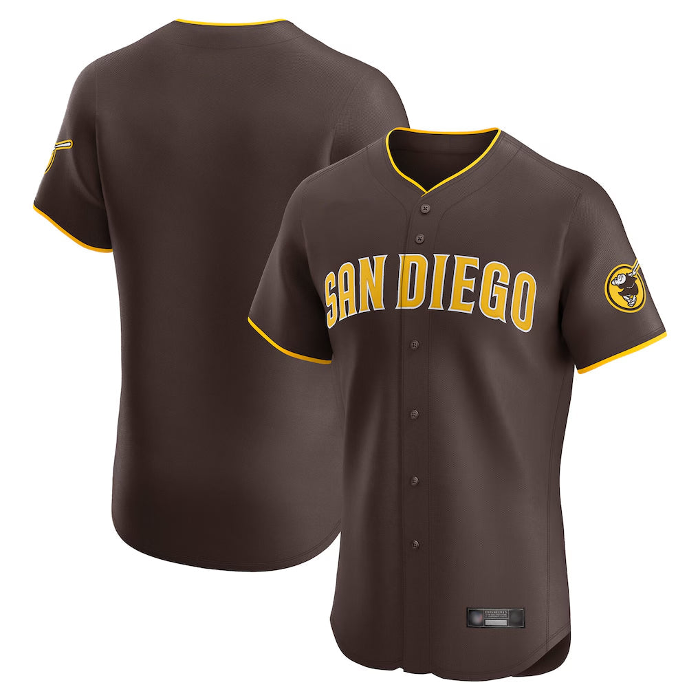 Johmsee S.Diego Padres ## Diego Padres Blank Player Brown Home Limited Elite Stitched Jerseys