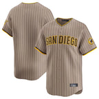 Johmsee S.Diego Padres Blank Player Khaki Home Limited Stitched Jerseys