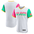 Johmsee S.Diego Padres Blank Player White City Connect Home Limited Elite Stitched Jerseys