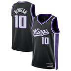 Johmsee S.Kings #10 DeMar DeRozan Black Swingman Player Jerseys - Icon Edition