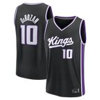Johmsee S.Kings #10 DeMar DeRozan Fanatics Black Fast Break Replica Player Jerseys - Icon Edition