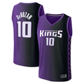 Johmsee S.Kings #10 DeMar DeRozan Fanatics Purple Fast Break Replica Jerseys - Statement Edition