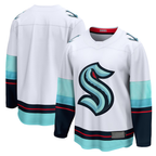 Johmsee S.Kraken White Away Breakaway Jerseys