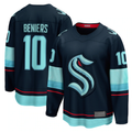Johmsee S.Kraken #10 Matty Beniers Deep Sea Blue Premier Breakaway Player Jerseys