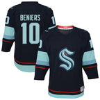 Johmsee S.Kraken #10 Matty Beniers Navy Alternate Replica Player Jerseys