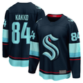 Johmsee S.Kraken #84 Kaapo Kakko Deep Sea Blue Home Breakaway Player Jerseys