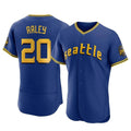 Johmsee S.Mariners #20 Luke Raley Player Royal City Connect Home Limited Elite Stitched Jerseys