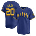 Johmsee S.Mariners #20 Luke Raley Player Royal City Connect Home Limited Stitched Jerseys