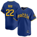 Johmsee S.Mariners #22 Bryan Woo Player Royal City Connect Home Limited Stitched Jerseys