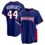 Johmsee S.Mariners #44 Julio Rodriguez Player Blue 2026 World Classic Home Stitched Jerseys