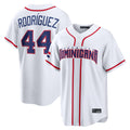 Johmsee S.Mariners #44 Julio Rodriguez Player White 2026 World Classic Home Stitched Jerseys