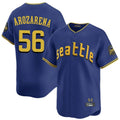 Johmsee S.Mariners #56 Randy Arozarena Player Royal City Connect Home Limited Stitched Jerseys