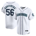 Johmsee S.Mariners #56 Randy Arozarena Player White Home Limited Stitched Jerseys
