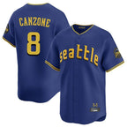 Johmsee S.Mariners #8 Dominic Canzone Player Royal City Connect Home Limited Stitched Jerseys