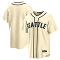 Johmsee S.Mariners Blank Player Cream 2026 Home Limited Stitched Jerseys