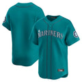 Johmsee S.Mariners Blank Player Teal Home Limited Stitched Jerseys