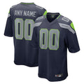 Johmsee Custom S.Seahawks Home Game Stitched Jerseys