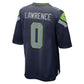 S.Seahawks #0 DeMarcus Lawrence College Navy Team Game Stitched American Football Jerseys