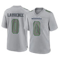 Johmsee S.Seahawks #0 DeMarcus Lawrence Player Gray Atmosphere Fashion Home Game Stitched Jerseys