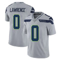Johmsee S.Seahawks #0 DeMarcus Lawrence Player Gray Limited Vapor Untouchable Home Game Stitched Jerseys