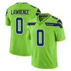 Johmsee S.Seahawks #0 DeMarcus Lawrence Player Green Limited Color Rush Home Game Stitched Jerseys