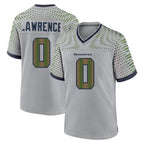 Johmsee S.Seahawks #0 DeMarcus Lawrence Player Grey 2025 Rivalries Collection Home Game Stitched Jerseys