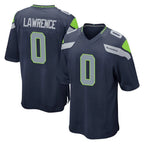 Johmsee S.Seahawks #0 DeMarcus Lawrence Player Navy Home Game Stitched Jerseys