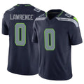Johmsee S.Seahawks #0 DeMarcus Lawrence Player Navy Limited Vapor F.U.S.E. Home Game Stitched Jerseys